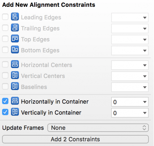 Using Autolayout in Xcode