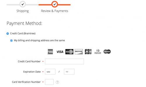 Changing Credit Card Icons on the Magento 2 Checkout